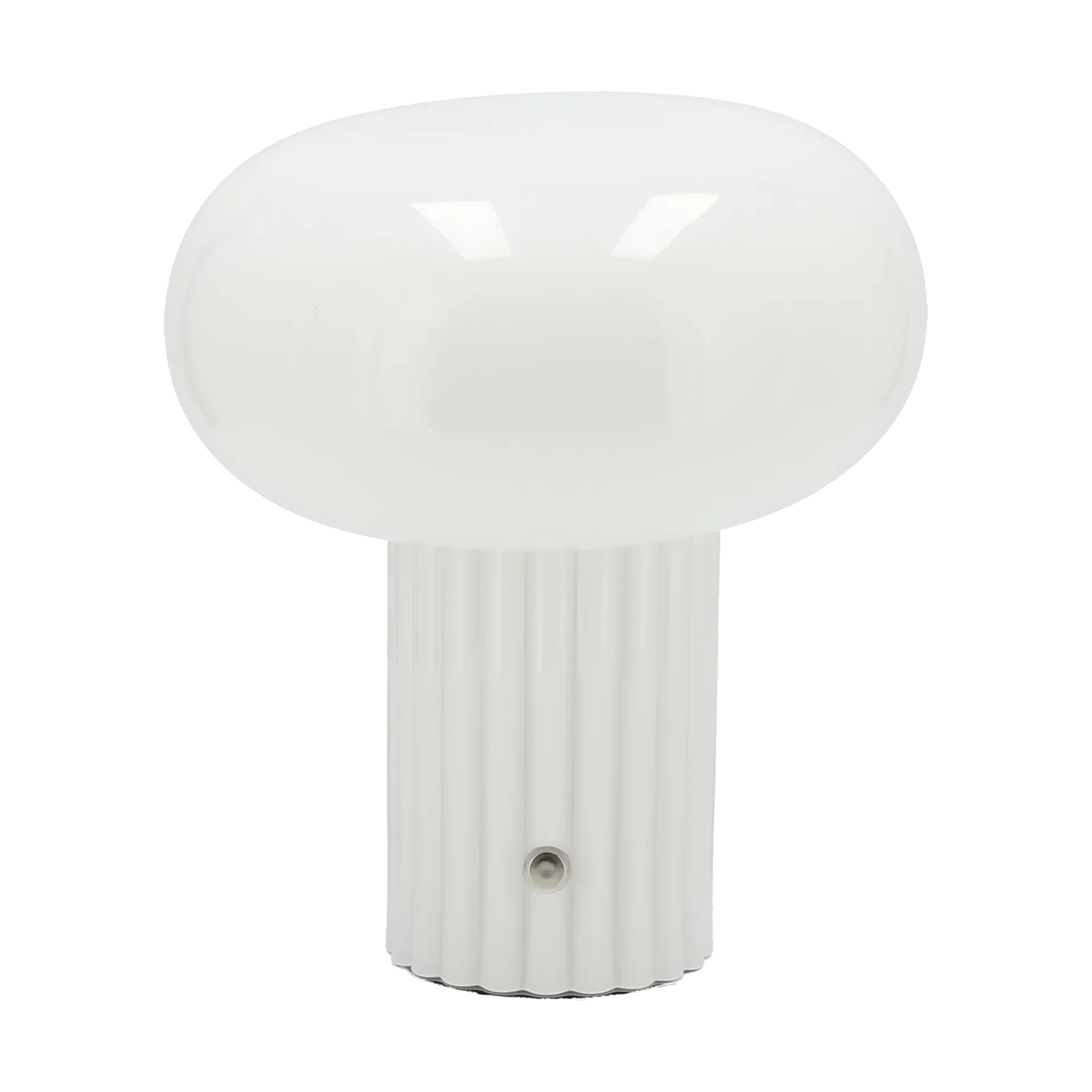 Candeeiro de mesa Haven portátil  22 cm, Branco Scandi Living