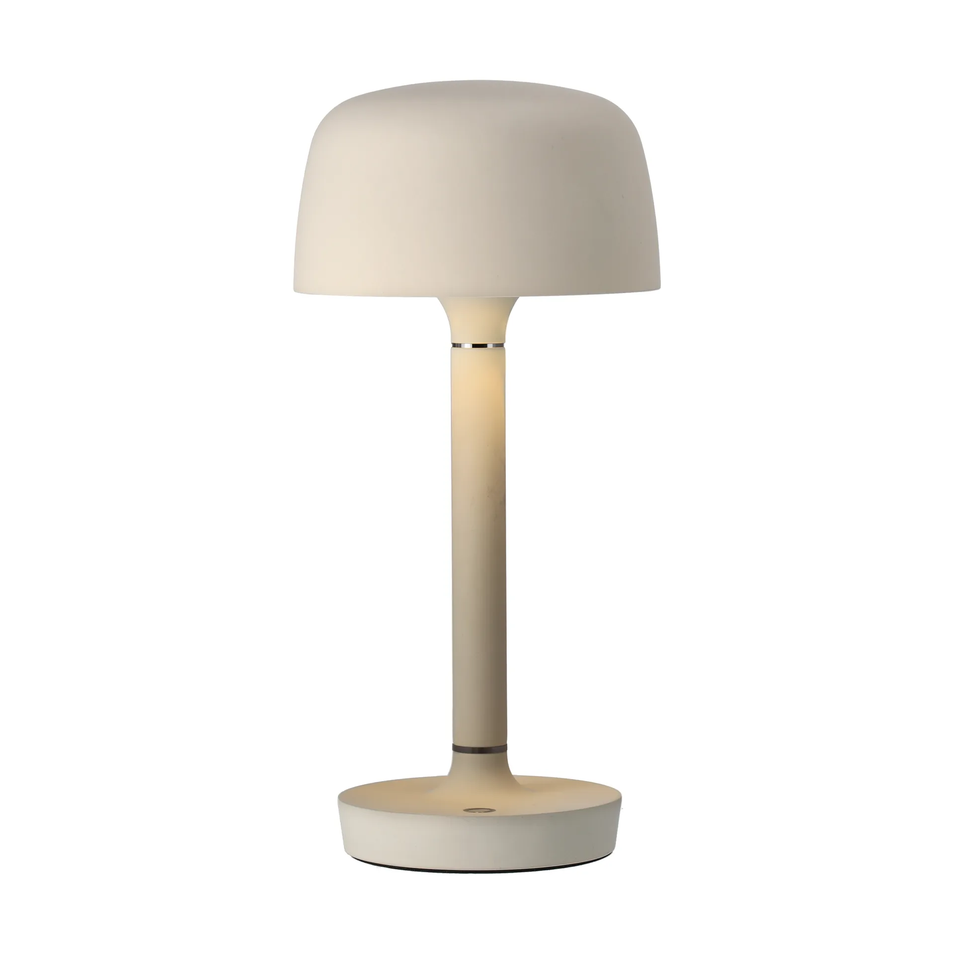 Candeeiro de mesa portátil Halo 25,5 cm, Beige Scandi Living