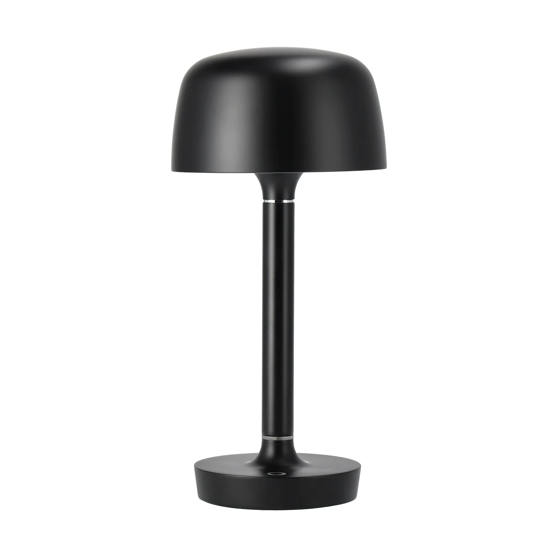 Candeeiro de mesa portátil Halo 25,5 cm, Black Scandi Living