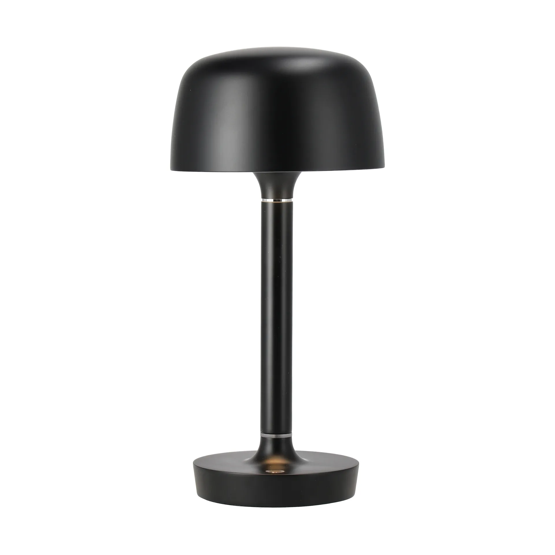 Candeeiro de mesa portátil Halo 25,5 cm, Black Scandi Living
