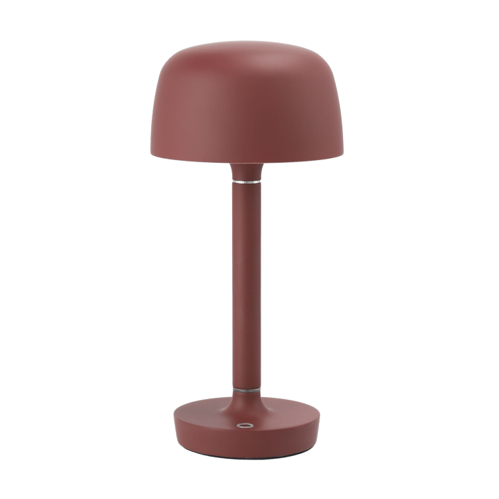 Candeeiro de mesa portátil Halo 25,5 cm - Burgundy - Scandi Living