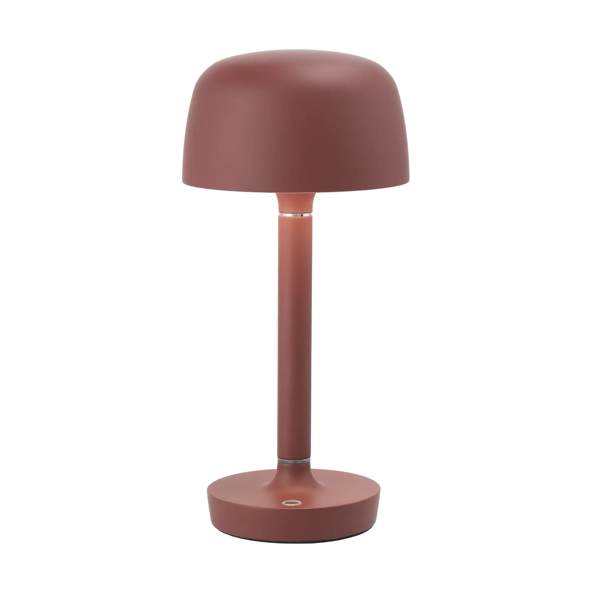 Candeeiro de mesa portátil Halo 25,5 cm, Burgundy Scandi Living