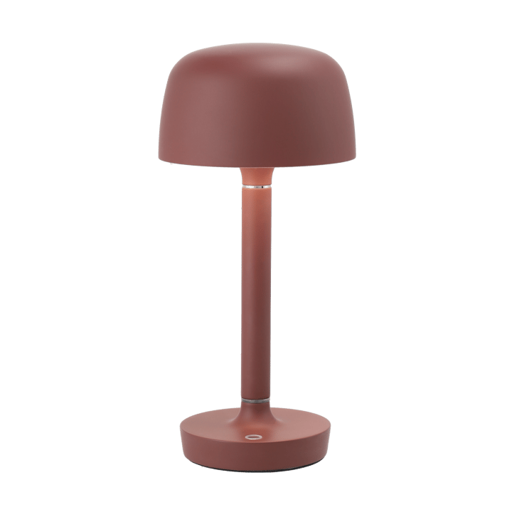 Candeeiro de mesa portátil Halo 25,5 cm, Burgundy Scandi Living