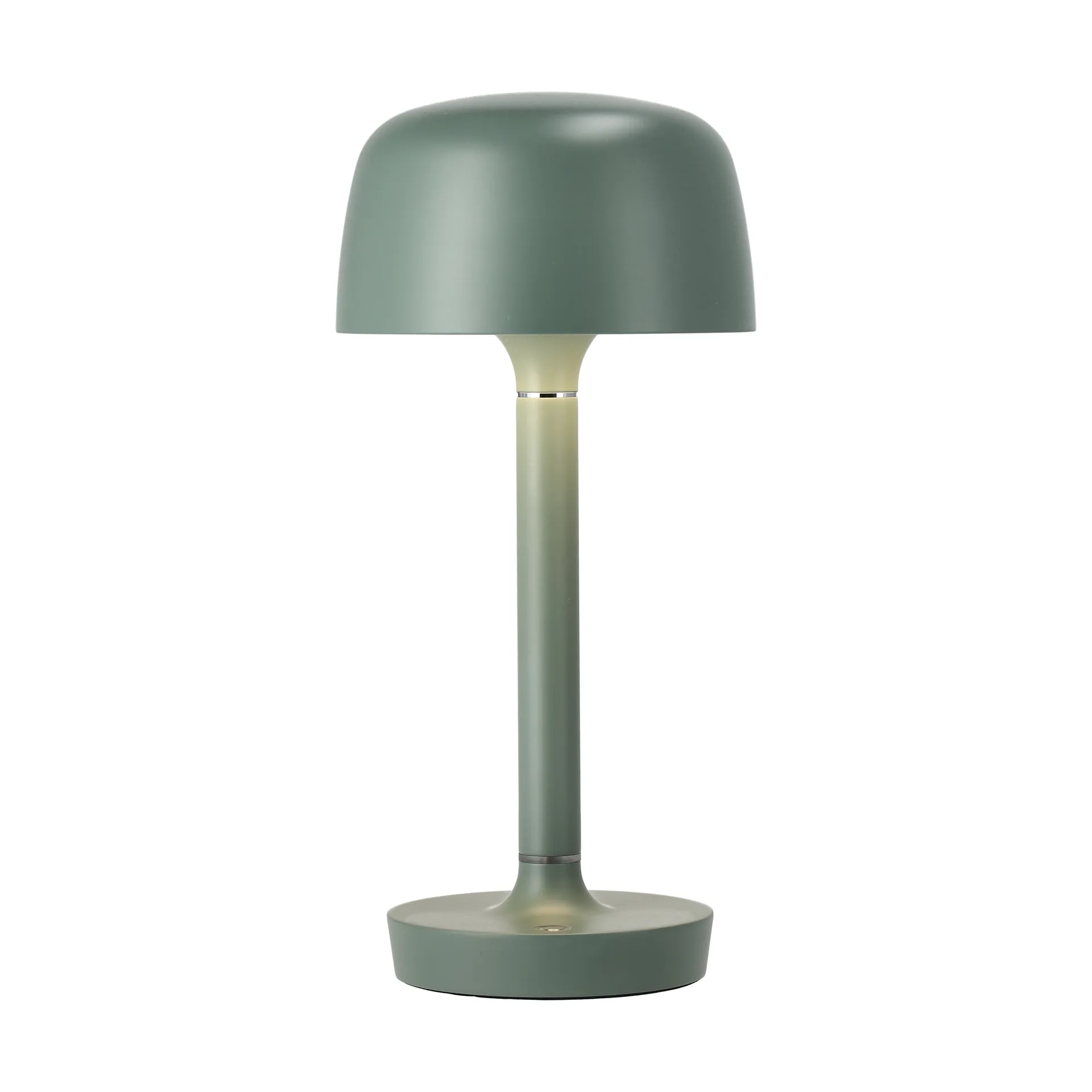 Candeeiro de mesa portátil Halo 25,5 cm, Green Scandi Living