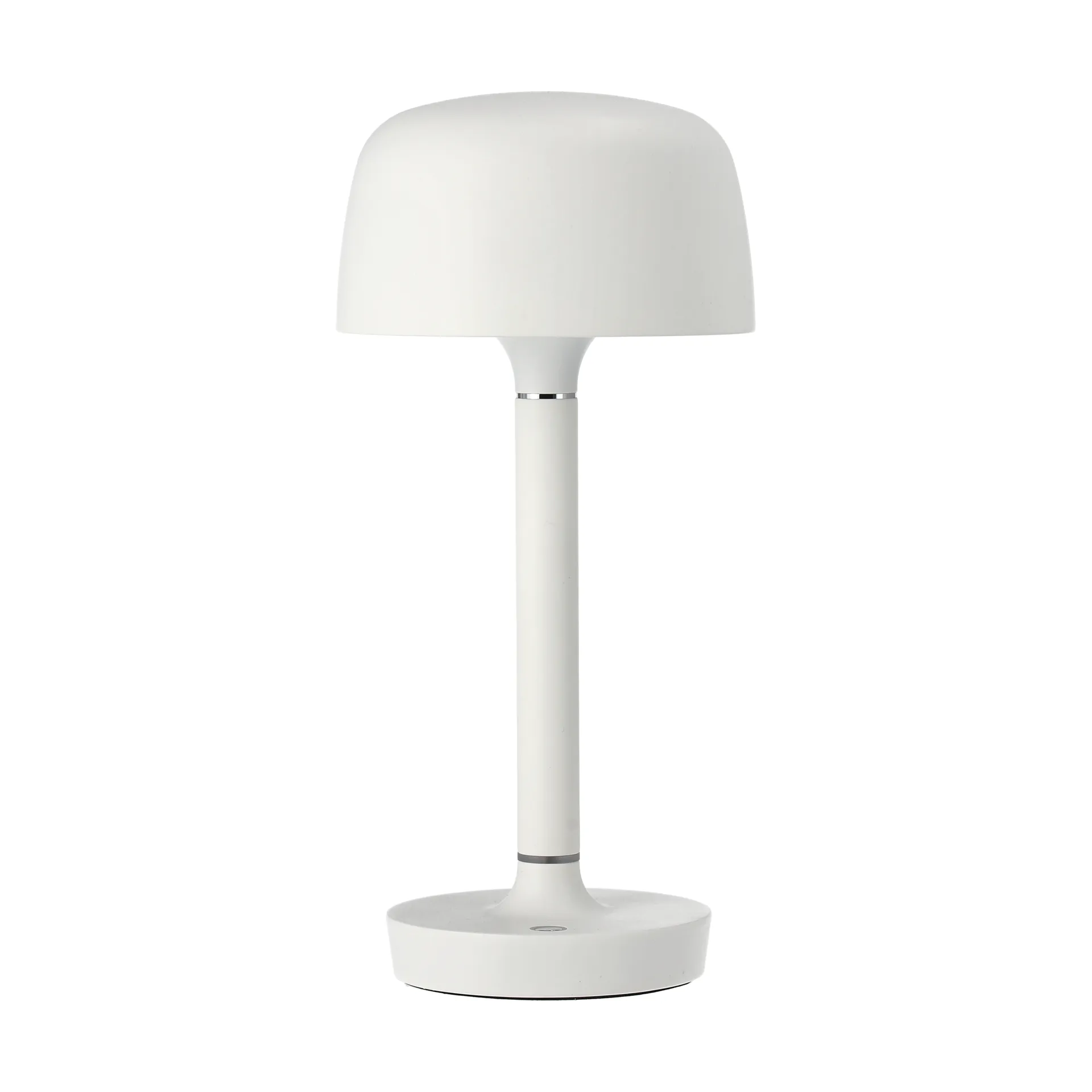 Candeeiro de mesa portátil Halo 25,5 cm, White Scandi Living