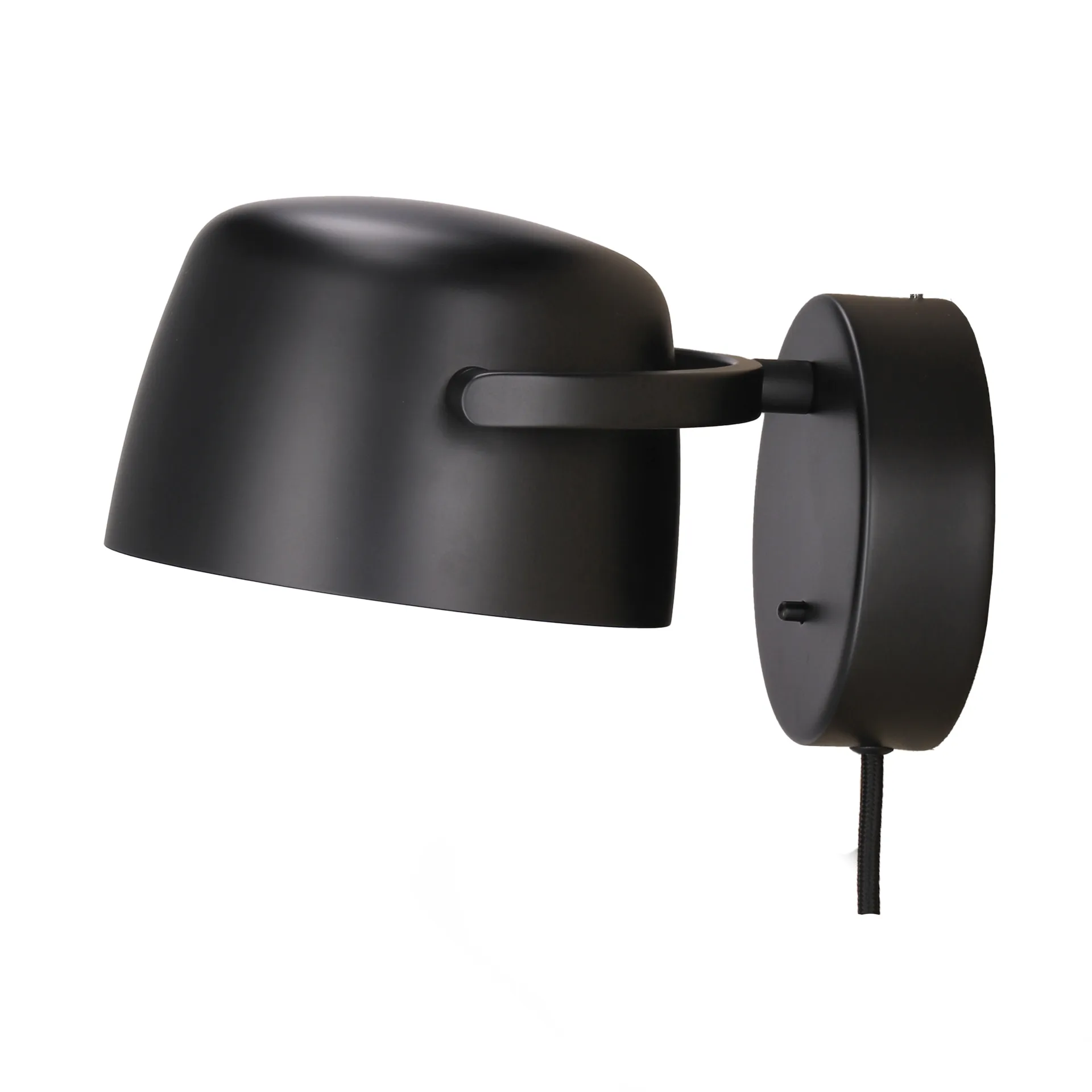 Candeeiro de parede Halo Ø16 cm, Black Scandi Living