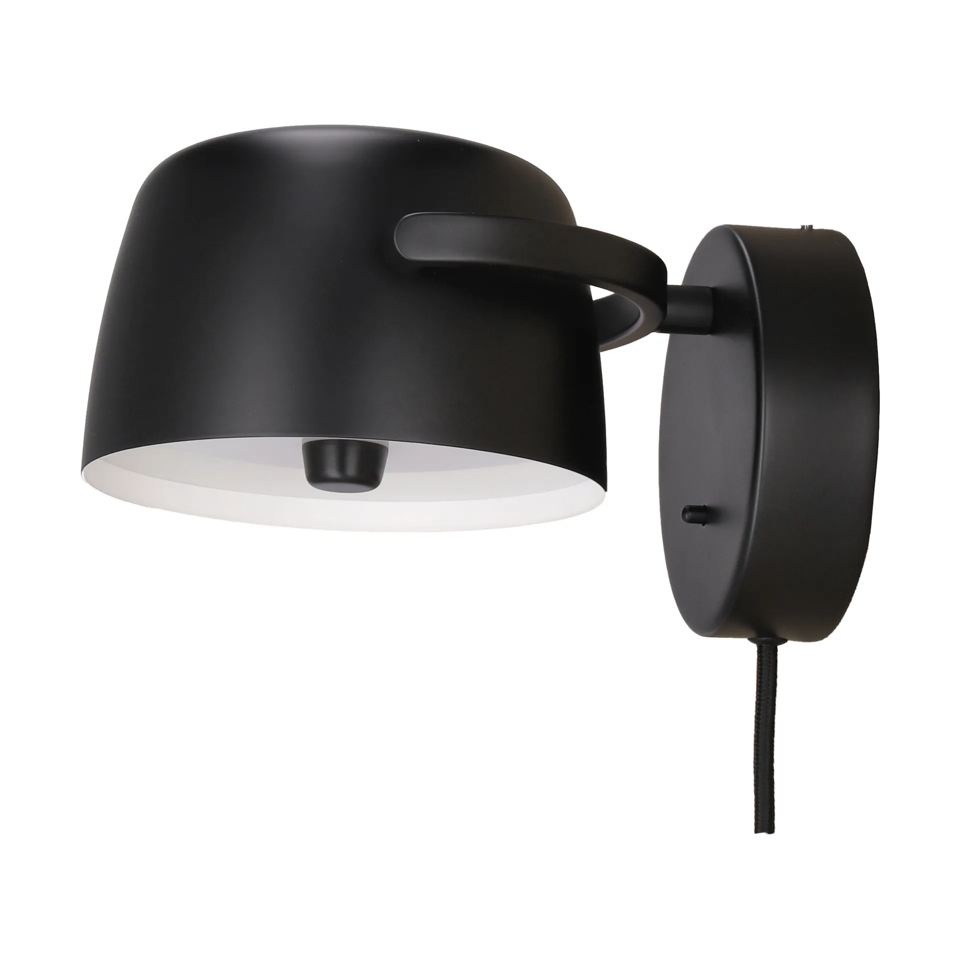 Candeeiro de parede Halo Ø16 cm, Black Scandi Living