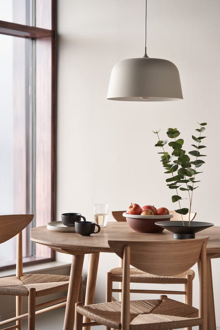 Candeeiro de teto Halo Ø38 cm, Beige Scandi Living