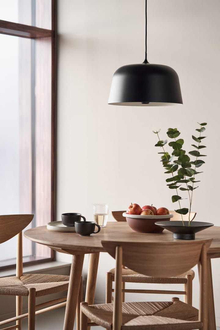 Candeeiro de teto Halo Ø38 cm, Black Scandi Living