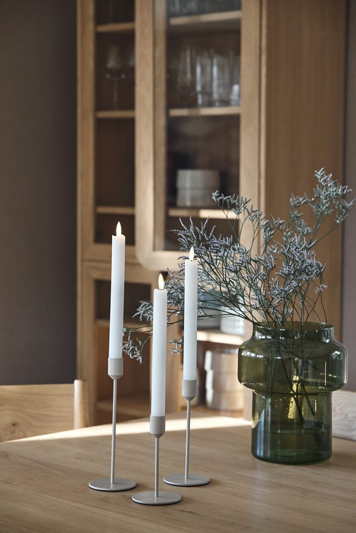 Candelabro Glare 22 cm , Greige Scandi Living