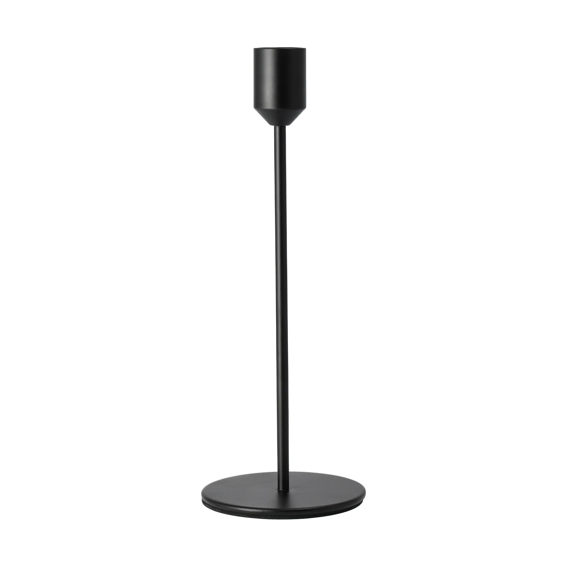 Candelabro Glare 22 cm , Preto  Scandi Living