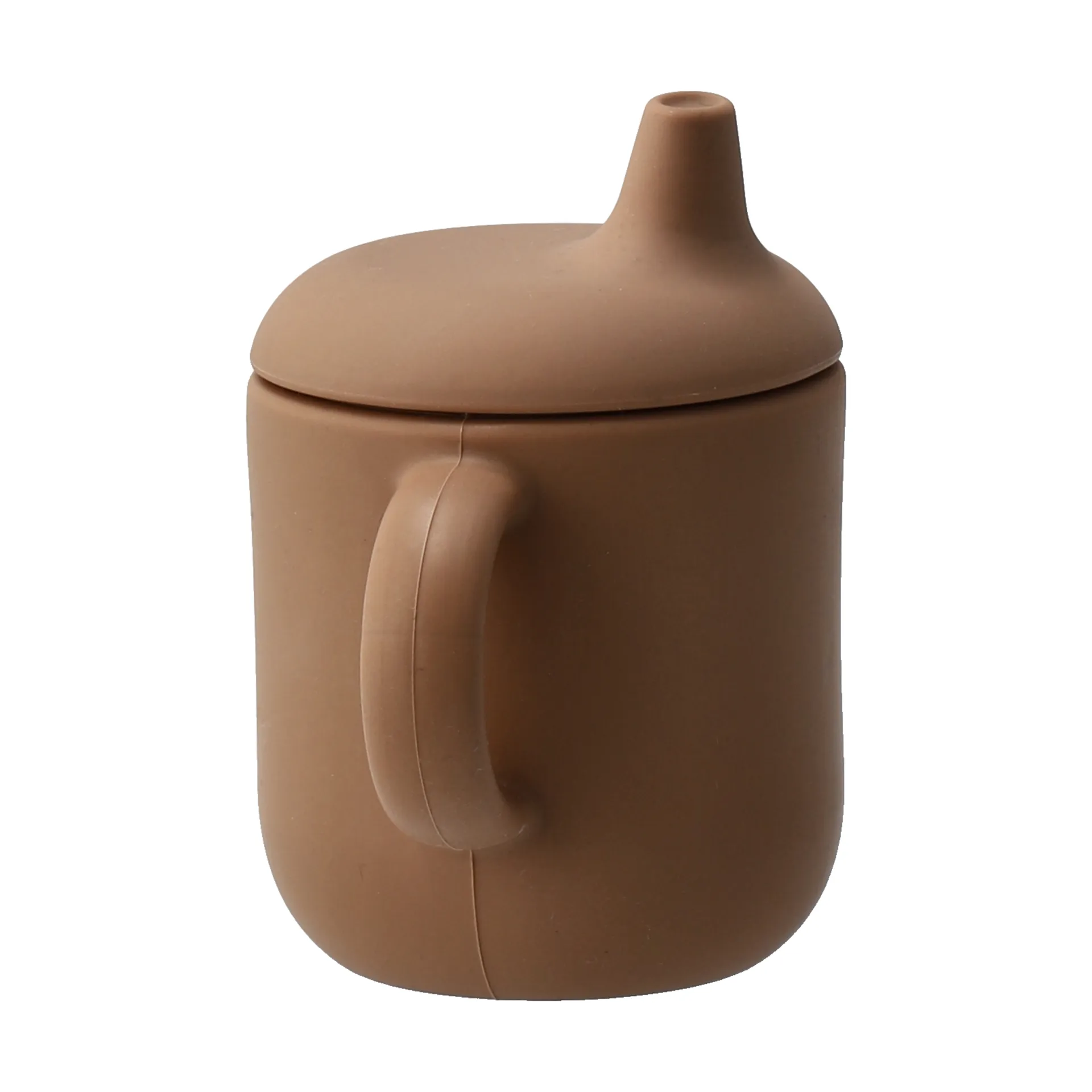 Caneca com bico de silicone Elvie 180 ml, Avelã Scandi Living