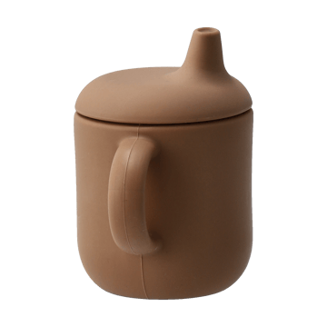 Caneca com bico de silicone Elvie 180 ml - Avelã - Scandi Living
