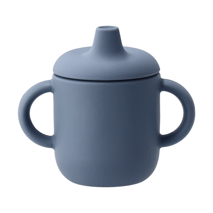 Caneca com bico de silicone Elvie 180 ml - Azul - Scandi Living