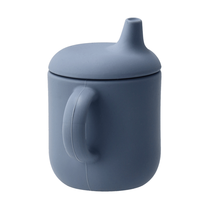 Caneca com bico de silicone Elvie 180 ml, Azul Scandi Living