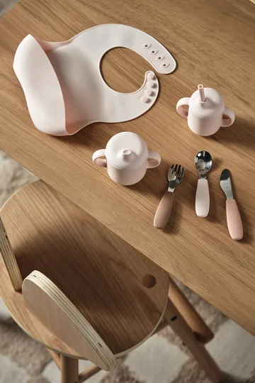 Caneca com bico de silicone Elvie 180 ml - Baunilha - Scandi Living