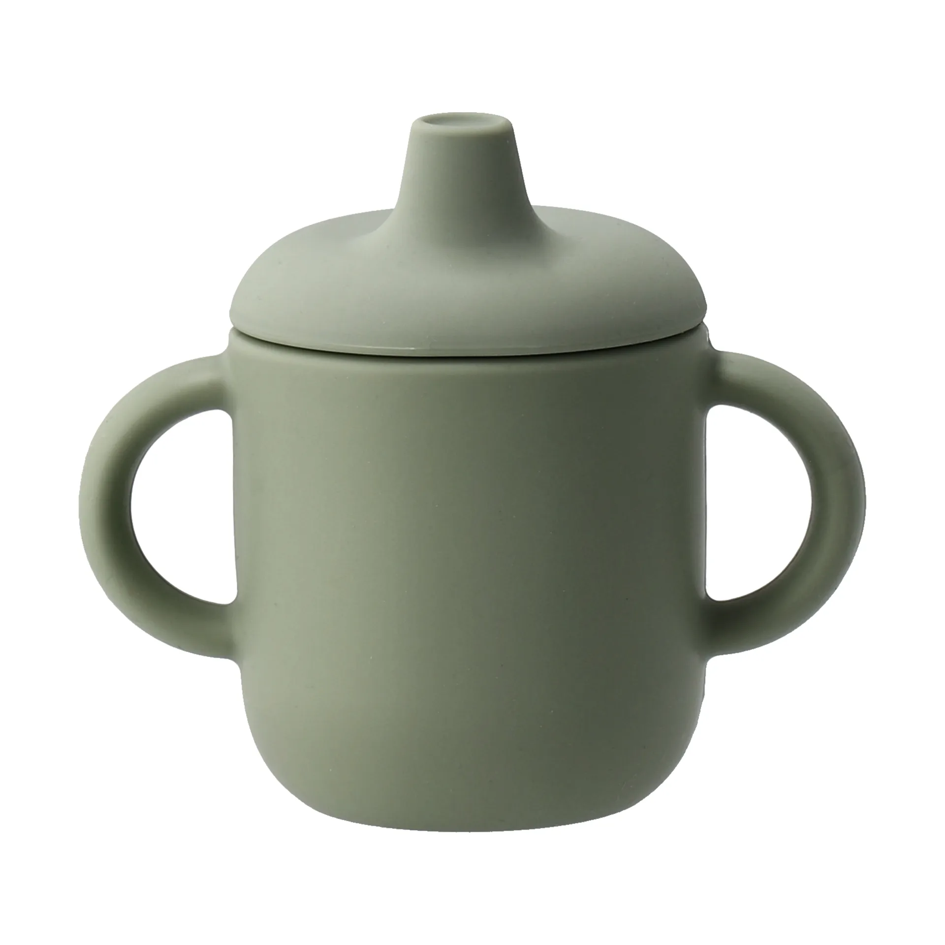 Caneca com bico de silicone Elvie 180 ml, Verde Scandi Living