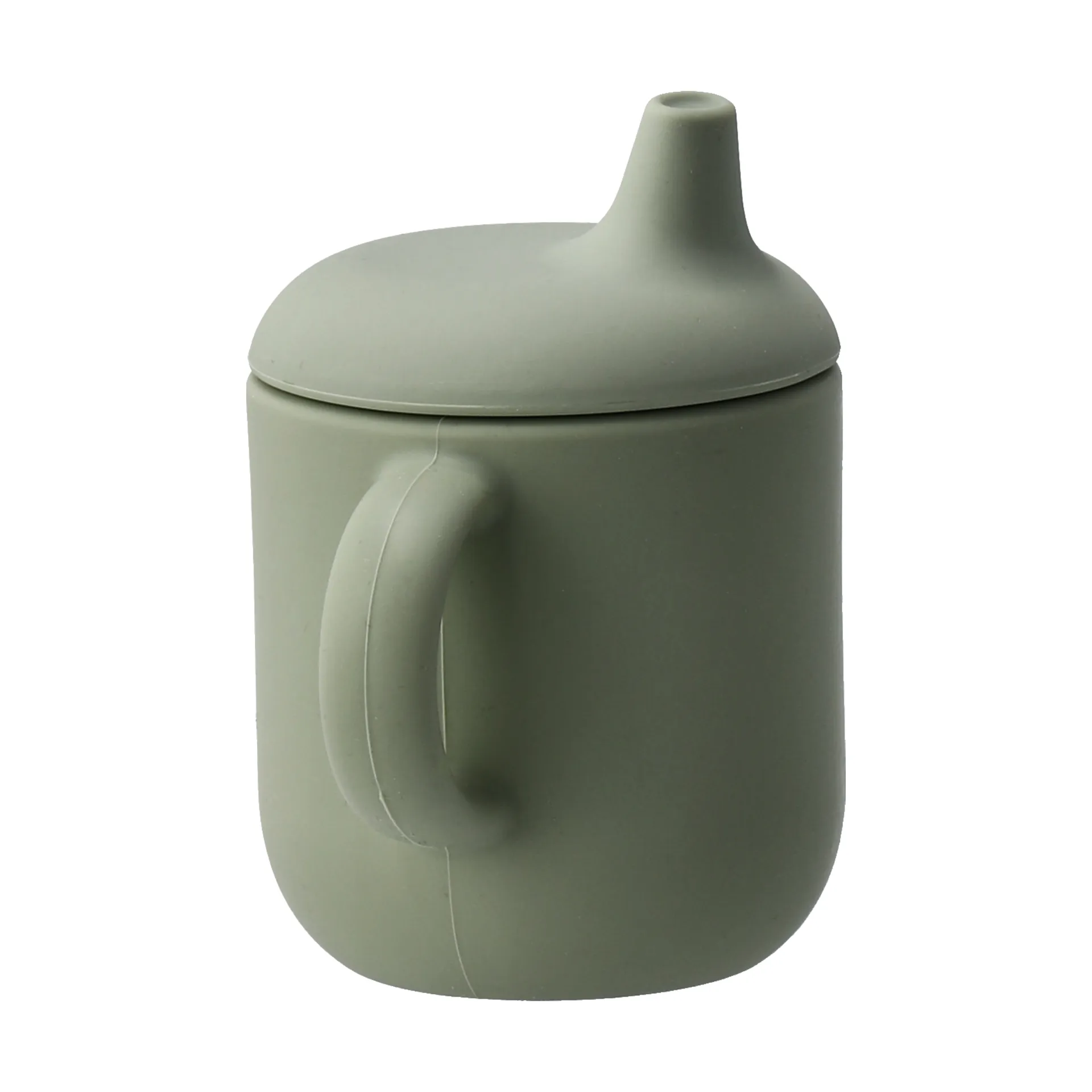Caneca com bico de silicone Elvie 180 ml, Verde Scandi Living