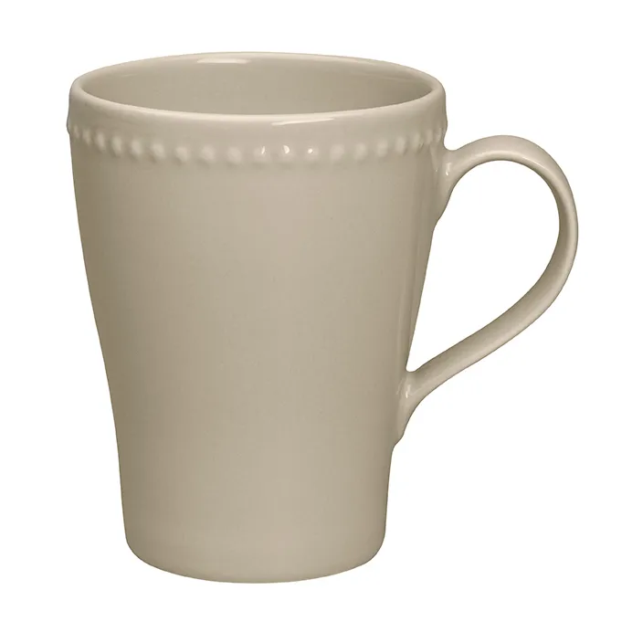 Caneca Dots 35 cl 4 un., Bege Scandi Living