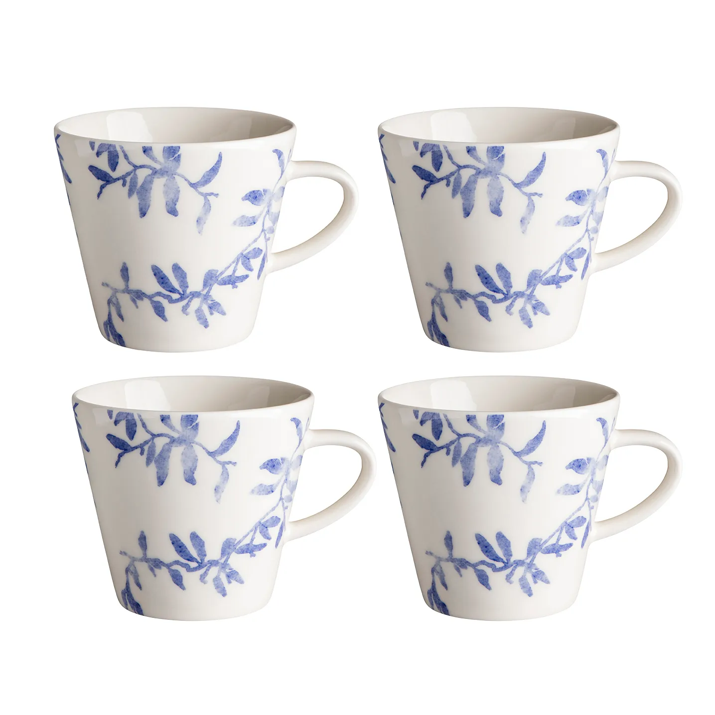 Caneca Havspil 30 cl 4 un., blue-white Scandi Living