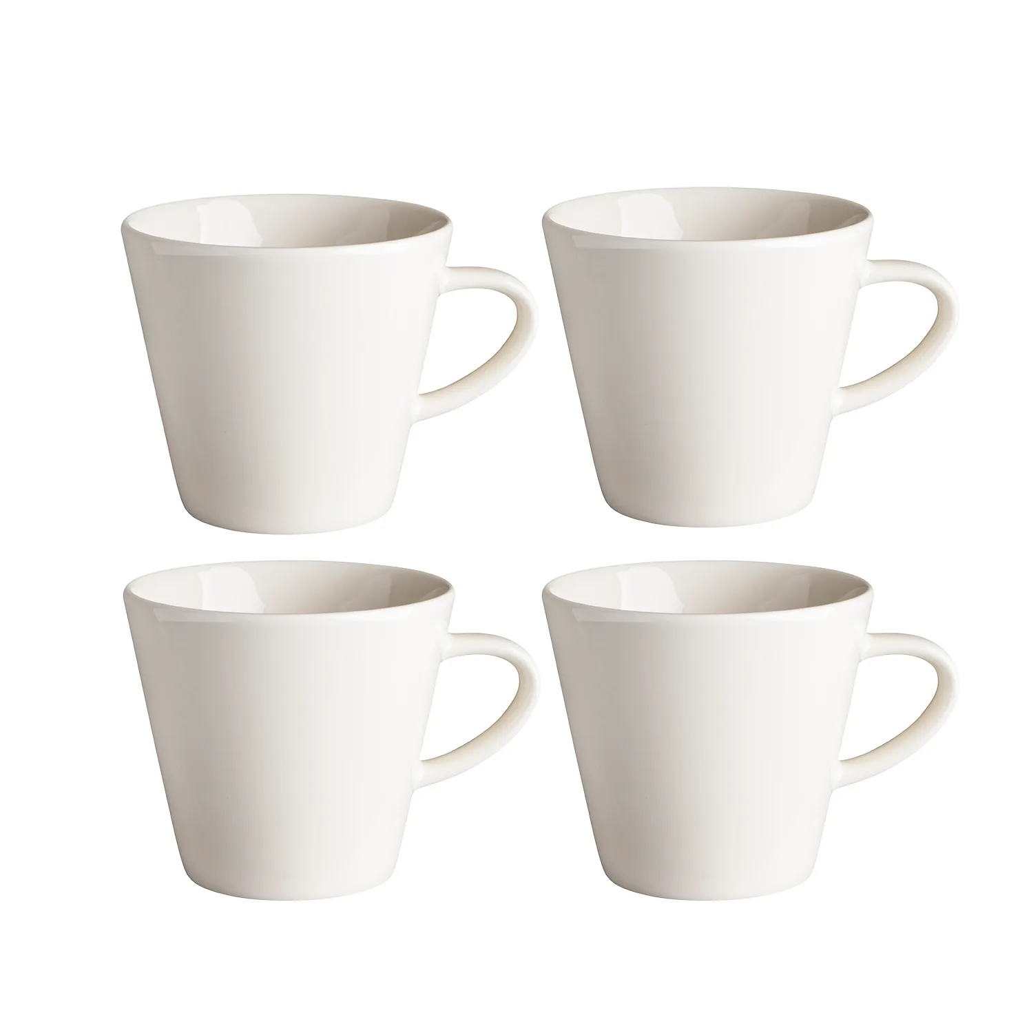 Caneca Kalk 30 cl 4 un., branco Scandi Living