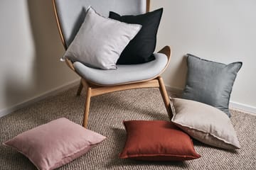 Capa de almofada de linho Calm 50x50 cm - Carbon - Scandi Living
