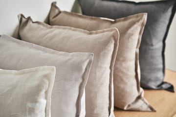 Capa de almofada de linho Calm 50x50 cm - Icy Grey - Scandi Living