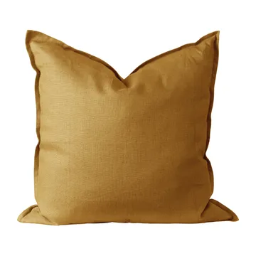 Capa de almofada de linho Calm 50x50 cm - Mustard - Scandi Living