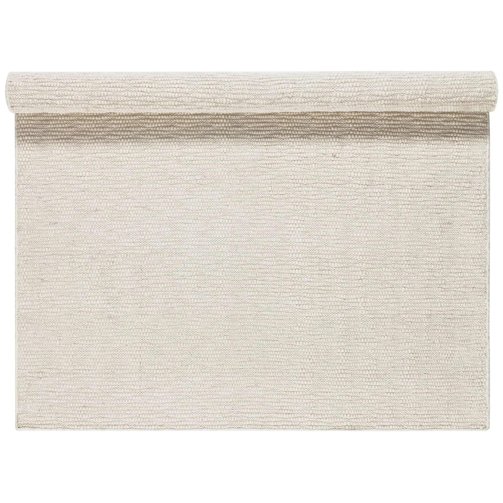 Carpete de lã branca Pebble, 200x300 cm Scandi Living