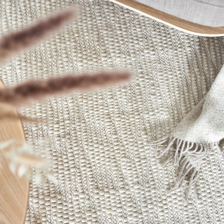 Carpete de lã branca Pebble, 200x300 cm Scandi Living