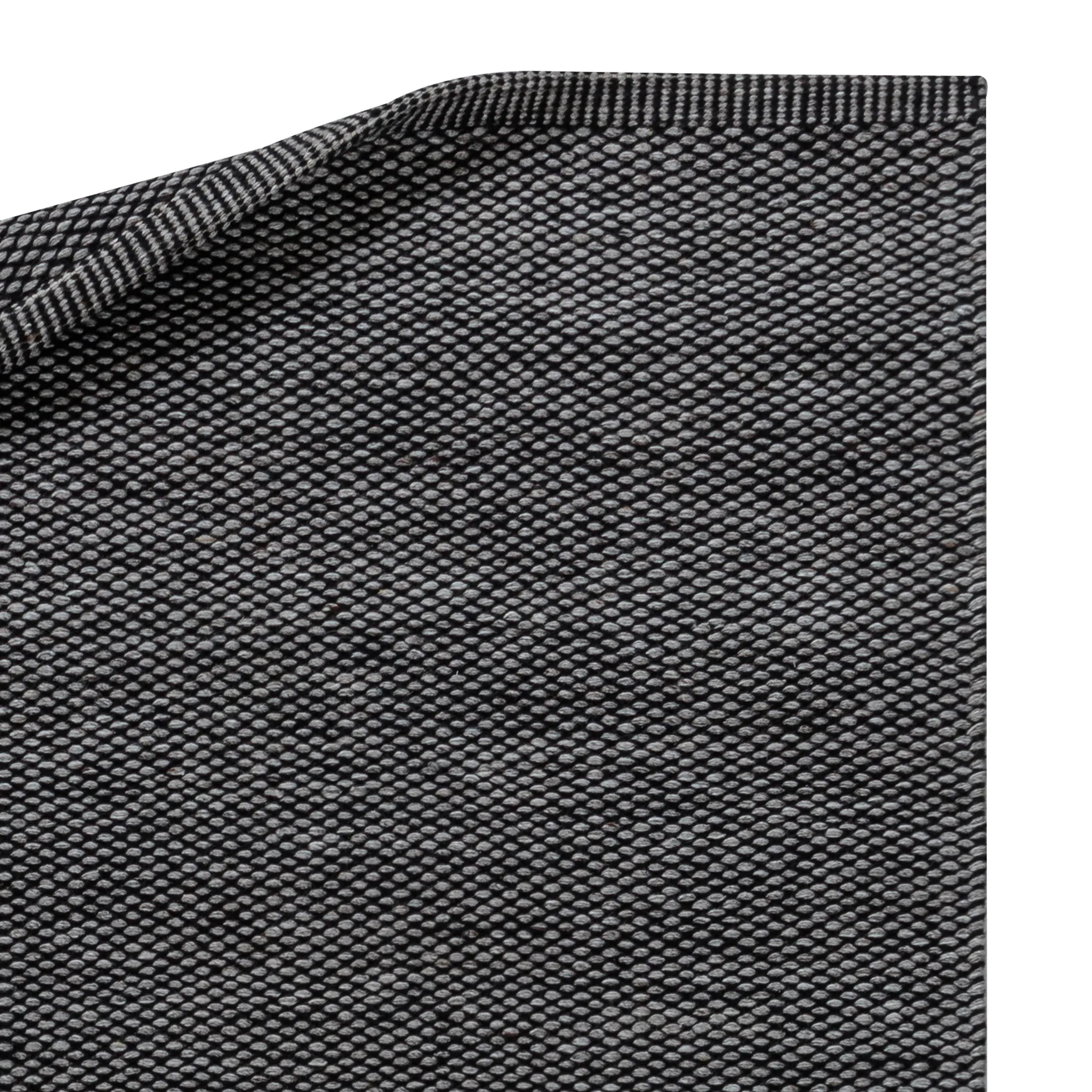 Carpete de lã Lea, preto, 200x300 cm Scandi Living