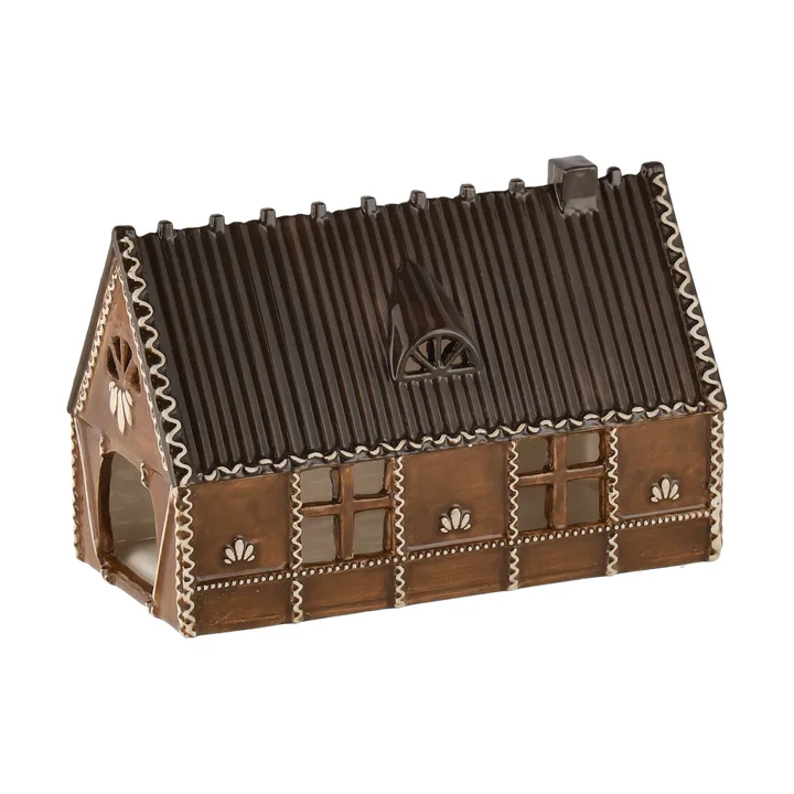 Casa de luz de pão de gengibre - 18 cm - Scandi Living