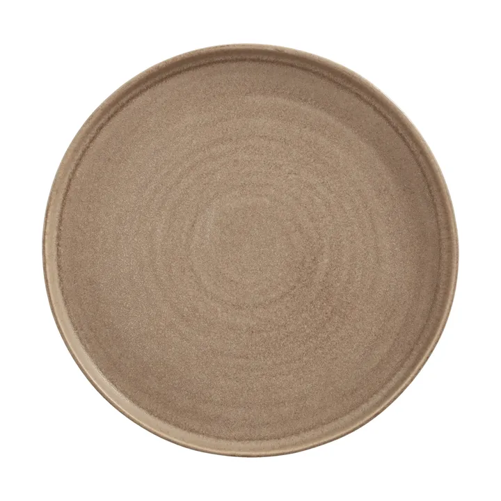 Clay prato - Castanho, Ø20 cm - Scandi Living