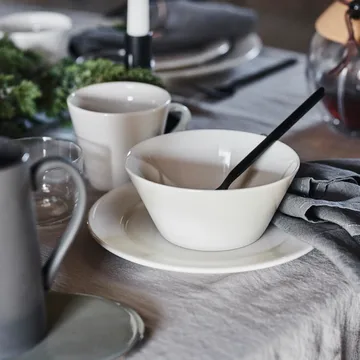 Conjunto de louça Kalk 16 peças - Branco - Scandi Living