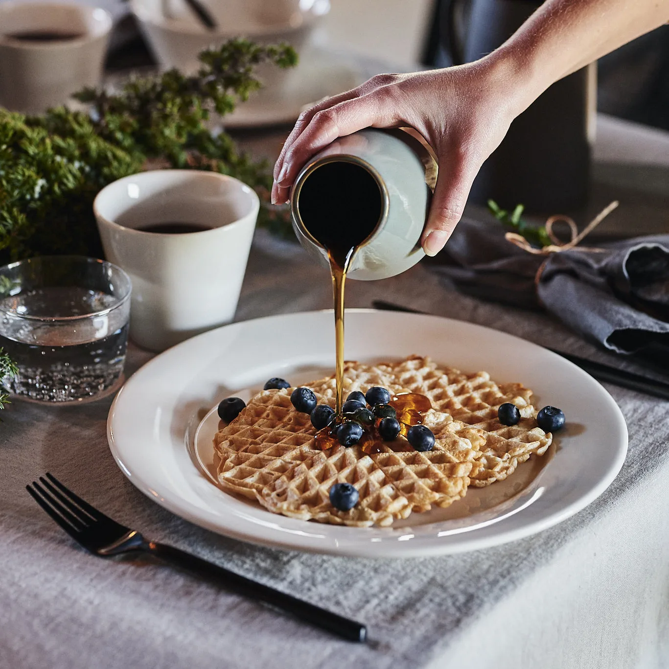 Conjunto de louça Kalk 16 peças - Branco Scandi Living