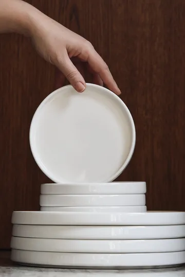 Conjunto de louça Taper 12 peças - Branco - undefined - Scandi Living