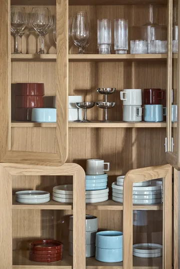 Conjunto de pequeno-almoço Taper 12 peças - Branco - Scandi Living
