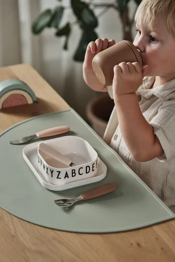 Conjunto de talheres de silicone Dine 3 peças - Blush - Scandi Living