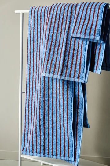 Conjunto de toalhas Drift 4 peças - Rosa-vermelho - Scandi Living