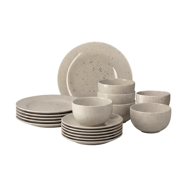 Conjunto inicial Freckle 18 peças - Bege - undefined - Scandi Living