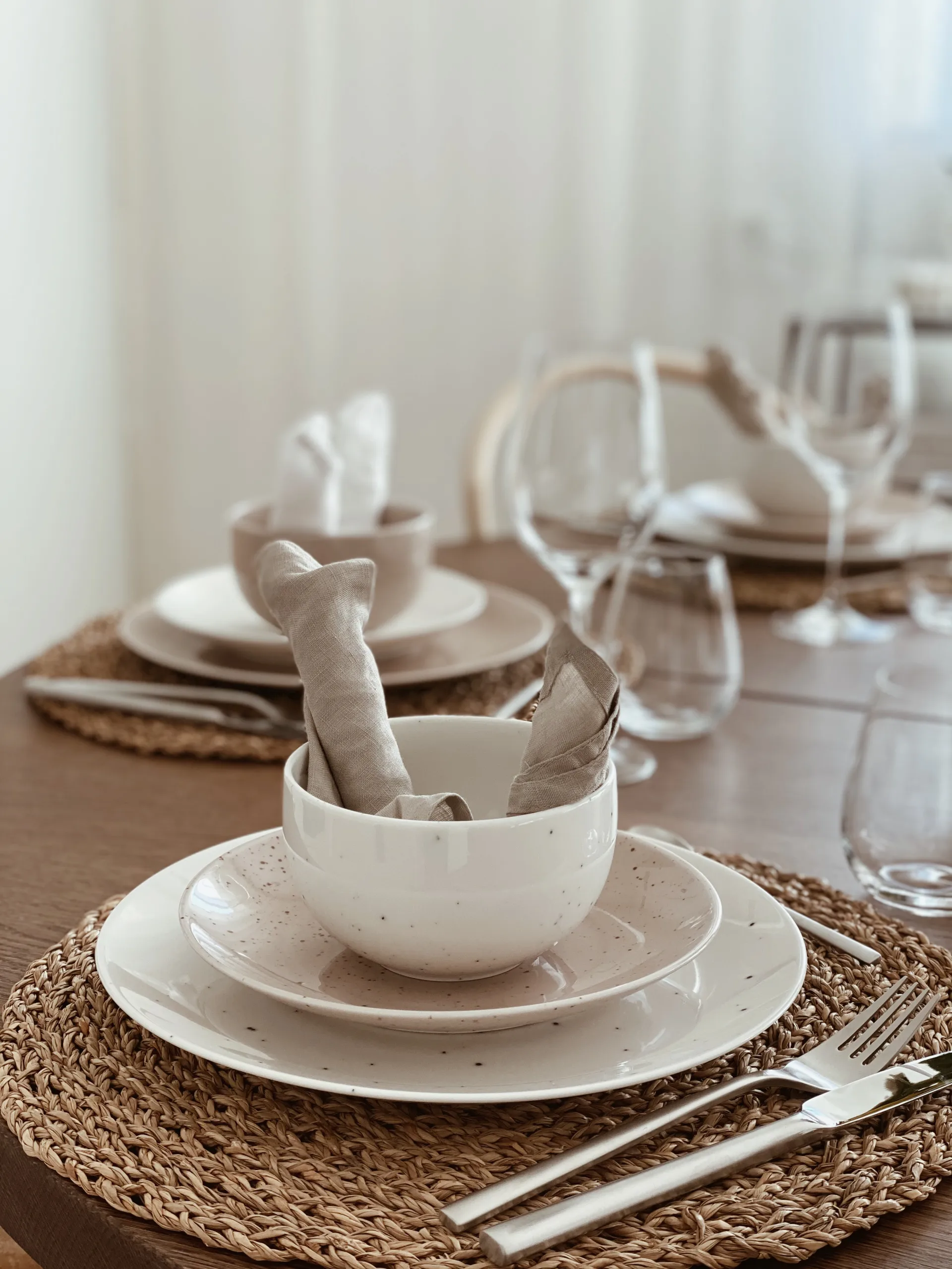 Conjunto inicial Freckle 18 peças - Branco Scandi Living