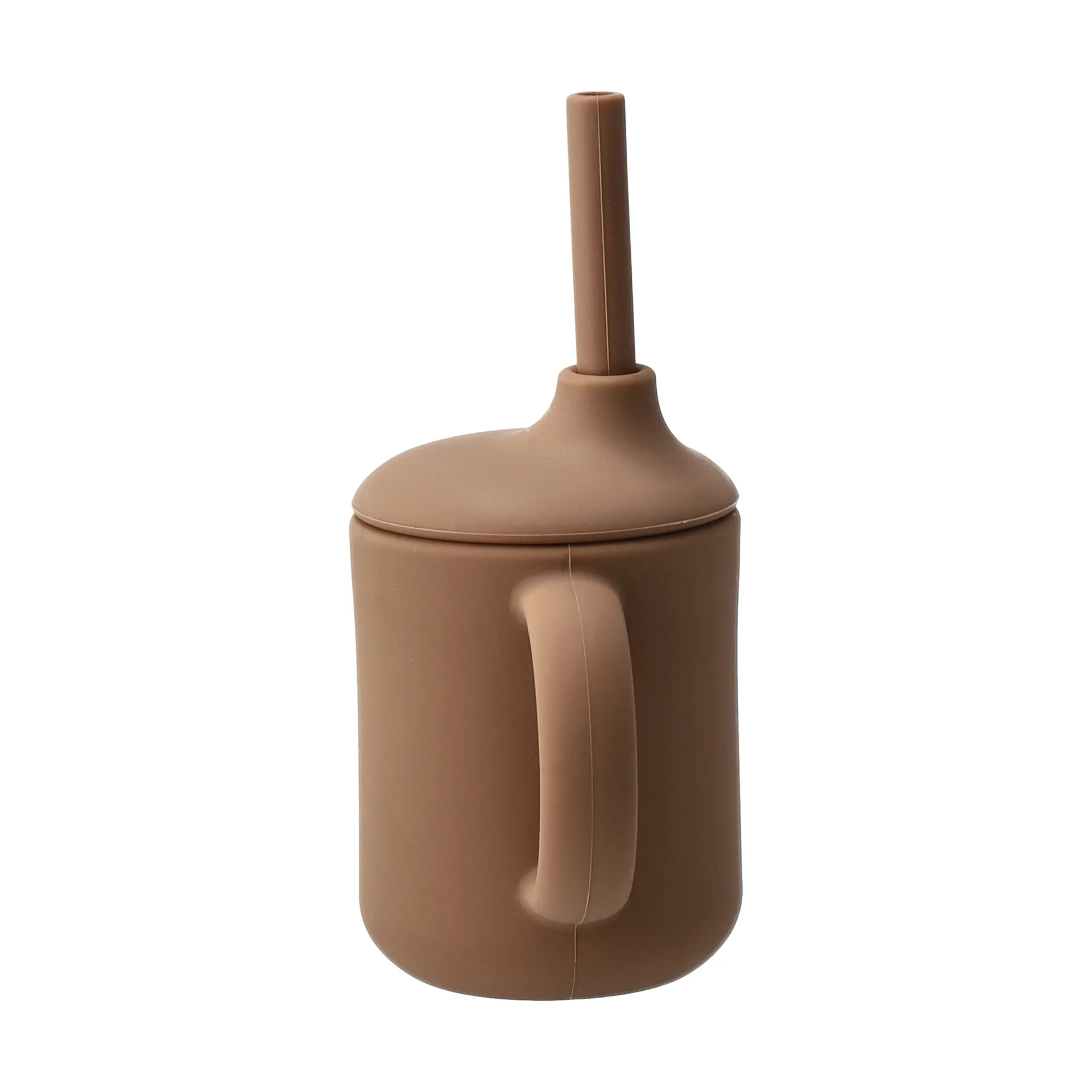 Copo Idun com canudo de silicone 120 ml, Avelã Scandi Living
