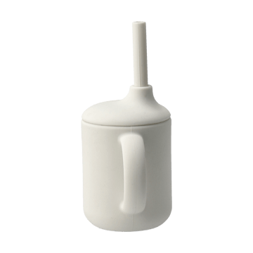 Copo Idun com canudo de silicone 120 ml - Baunilha - Scandi Living