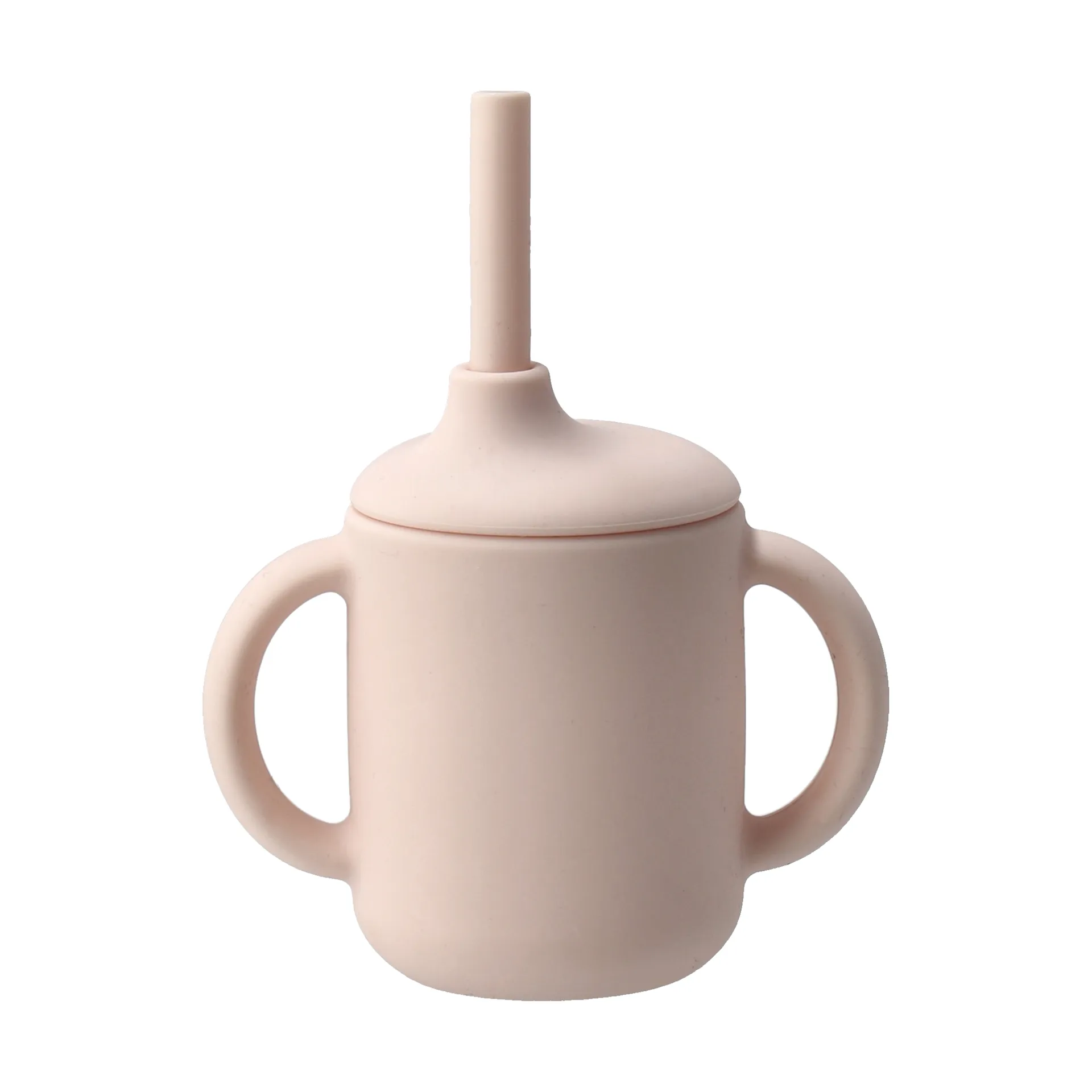 Copo Idun com canudo de silicone 120 ml, Blush Scandi Living