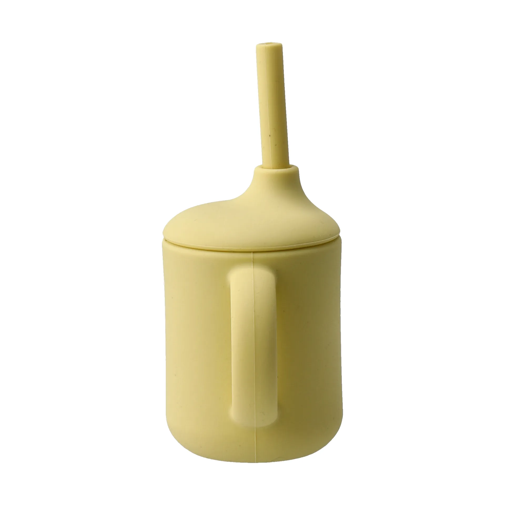 Copo Idun com canudo de silicone 120 ml, Limão Scandi Living