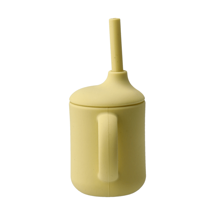 Copo Idun com canudo de silicone 120 ml, Limão Scandi Living