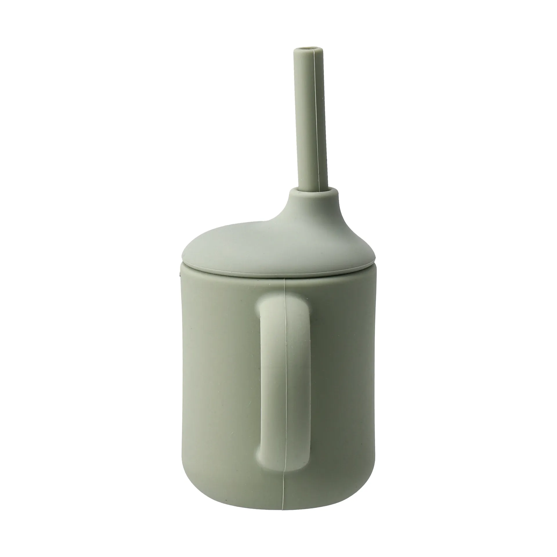 Copo Idun com canudo de silicone 120 ml, Verde Scandi Living