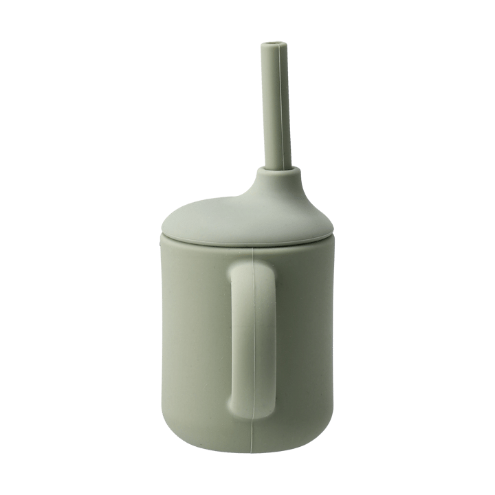 Copo Idun com canudo de silicone 120 ml, Verde Scandi Living