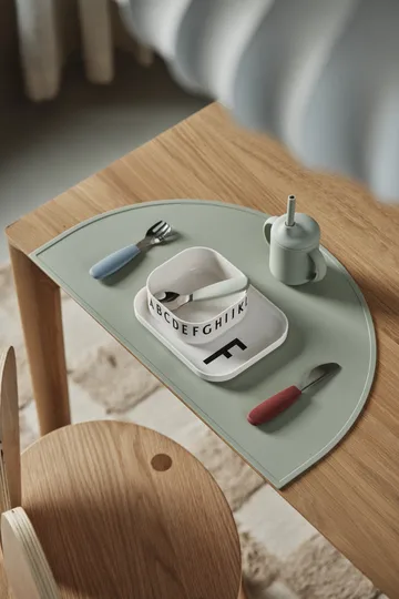 Copo Idun com canudo de silicone 120 ml - Verde - Scandi Living