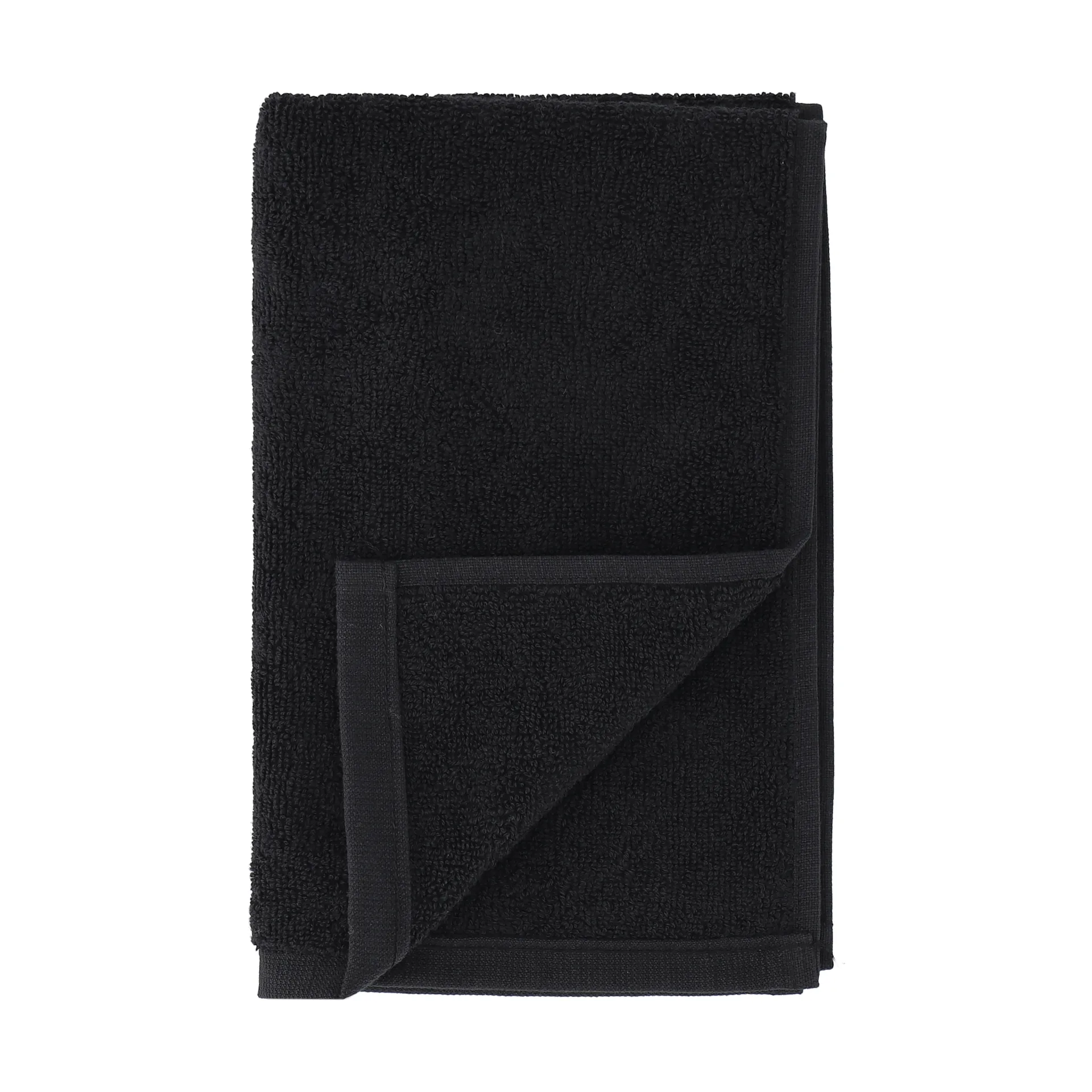 Drift toalha 30x50 cm, Preto Scandi Living